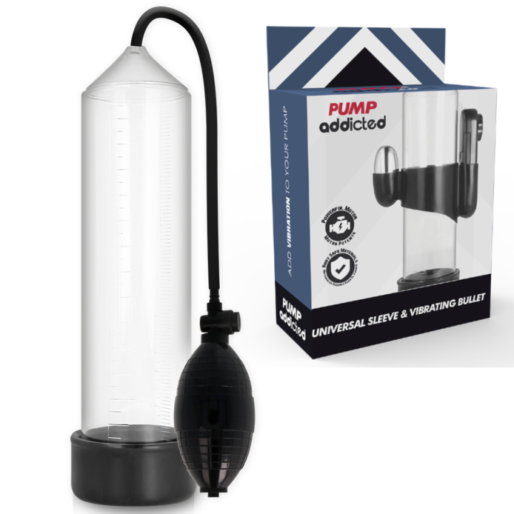 Pump Addicted - Vibrateur Transparent Rx3