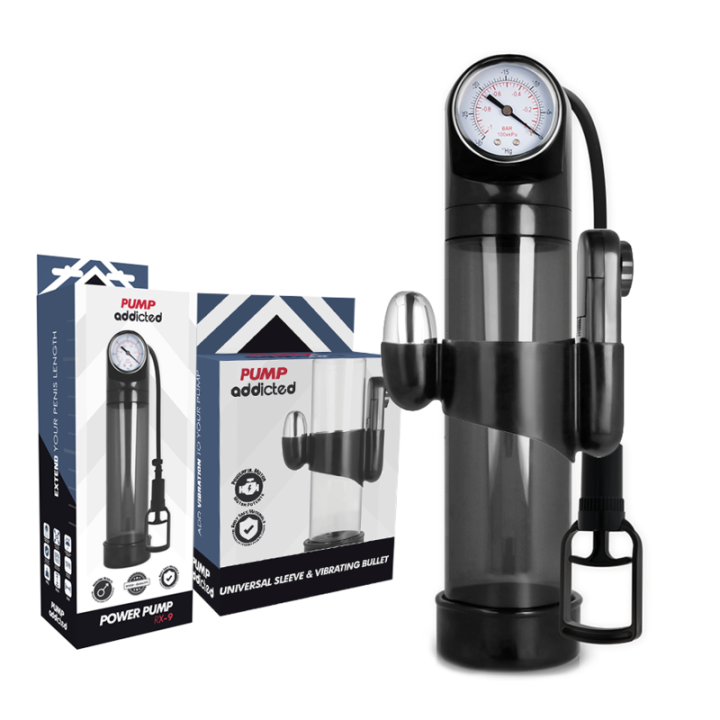 Pump Addicted - Wibrator Rx9 Czarny