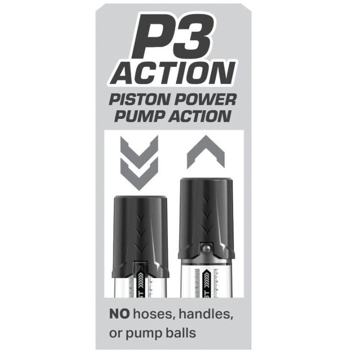 Pump Worx - Bomba de Ereccion Max Boost Negro