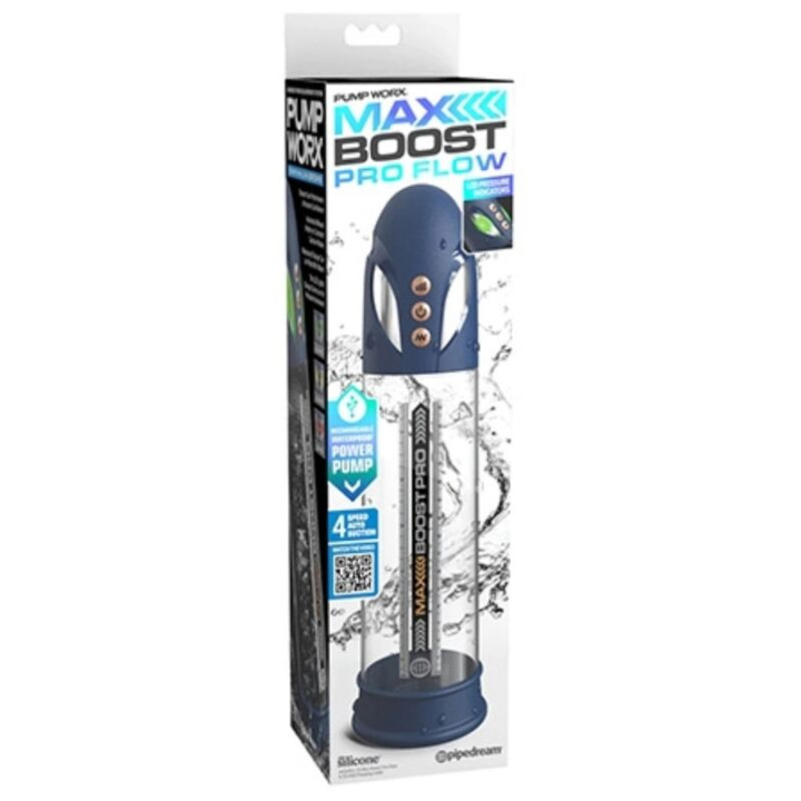Pump Worx - Max Boost Pro Flow Blaue Vakuumpumpe 30,5 cm