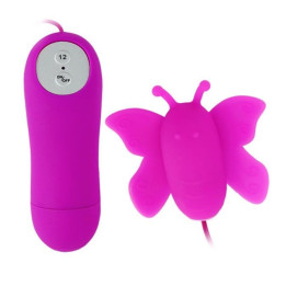 Baile - Love Eggs Butterfly Estimulador de Clitóris 12 Velocidades Lilac Controle Remoto