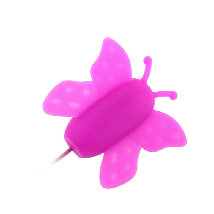 Baile - Love Eggs Stimulateur de Clitoris Papillon 12 Vitesses Télécommande Lilas