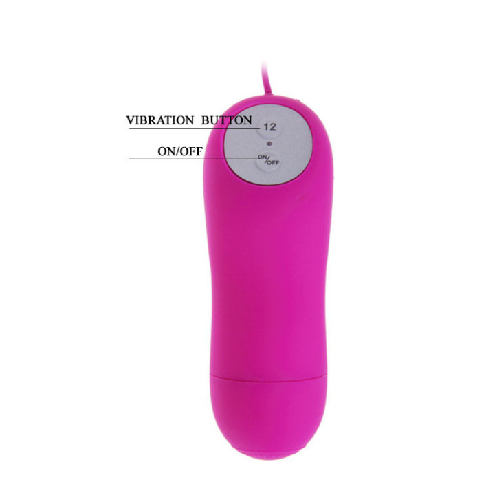 Baile - Vibrador Estimulador de Borboleta Secreto Pretty Love 12v