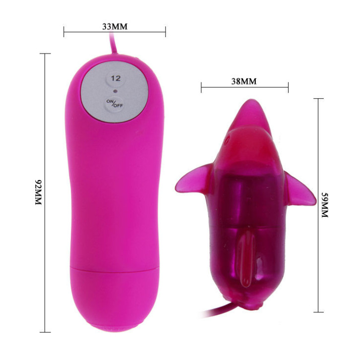 Baile - Cute Secret Delfin Vibrador 12v