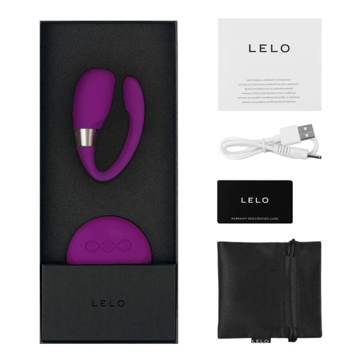 Lelo - Insignia Tiani 3 Massagador de Rosa Profunda