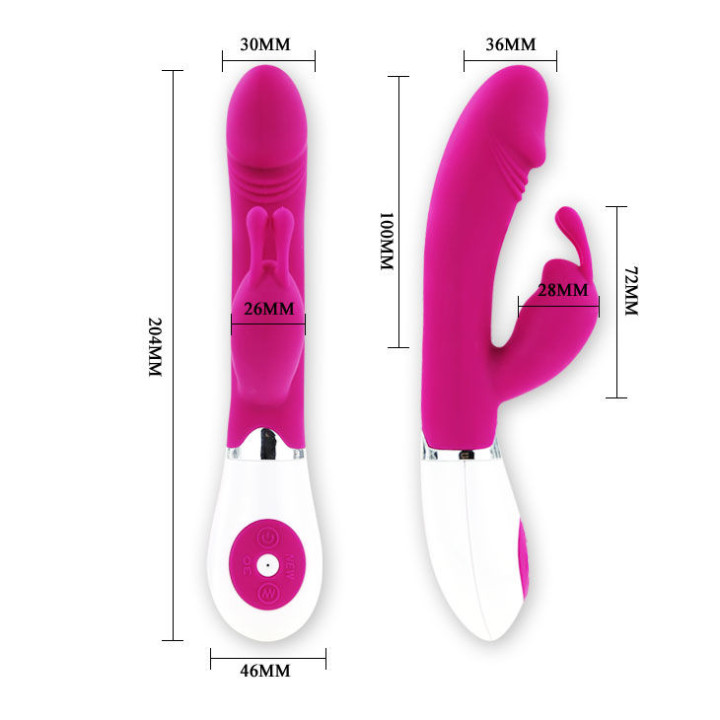 Pretty Love - Ation Vibrator Mit Kaninchen-Gen