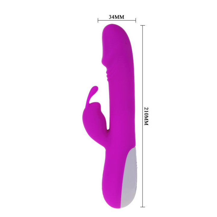 Pretty Love - Flirtazione Vibratore Robert Con Stimolatore Clitoride