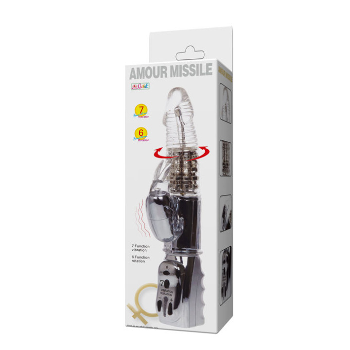 Baile - Amour Missile Transparent Rotator 26.5 cm