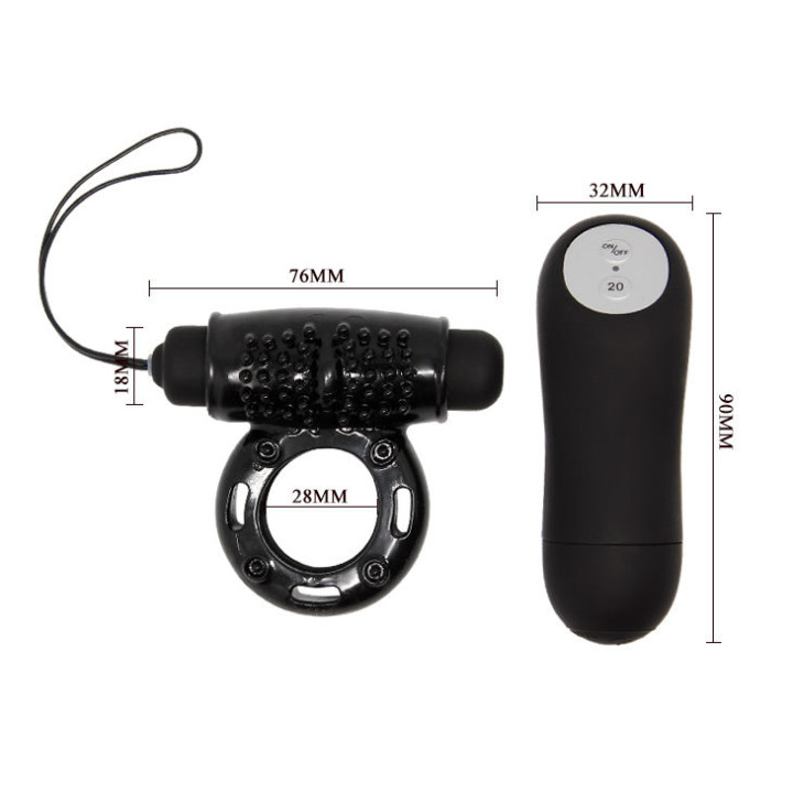 Baile - Pilot Ring Czarny 20v