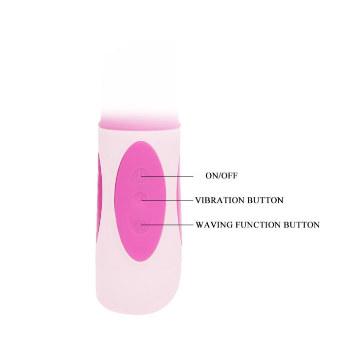 Baile - Pretty Bunny Triplo Vibratore Rotatore