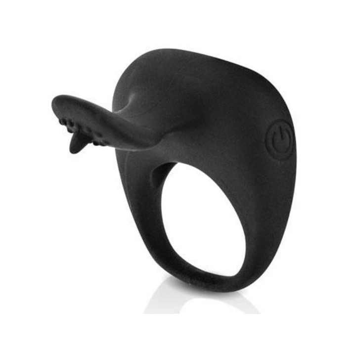 Pretty Love - Thimble Vibrator Ring Black