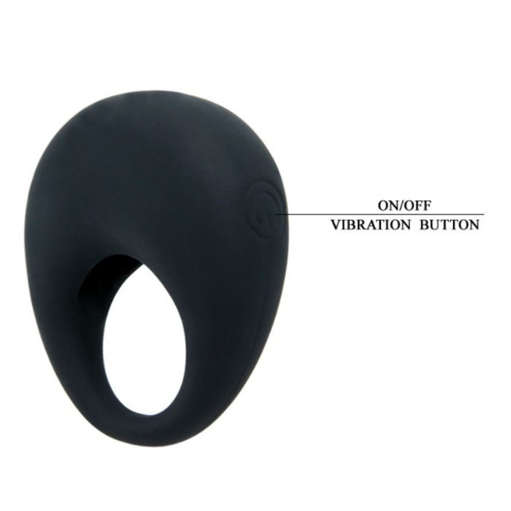 Pretty Love - Trap Anillo Vibrador Negro