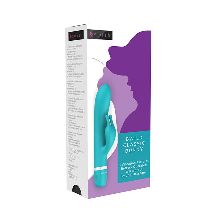 B Swish - Bwild Classic Bunny Rabbit Vibrator Jade
