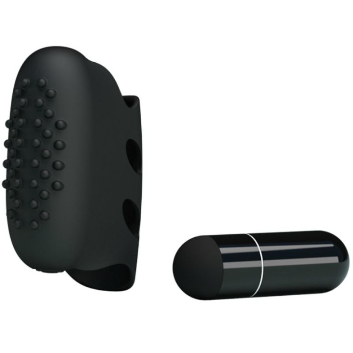 Pretty Love - Flirtation Ditale Vibrazione Nero Steward