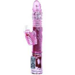 Baile - Vibrateur Rechargeable Avec Stimulateur de Papillon Rotation et Throbbing