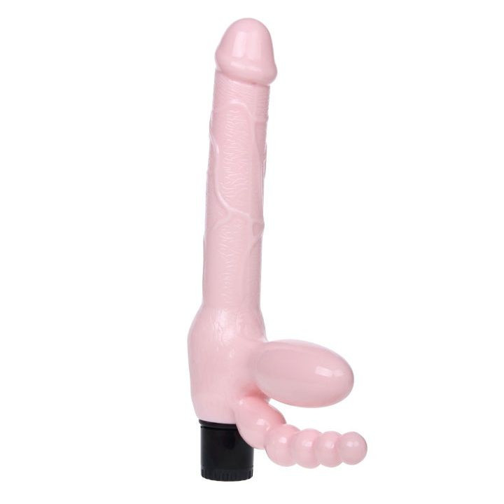 Baile - Seilloser Tpr-Gurt Mit Vibration Und Analstimulation 25.4 cm