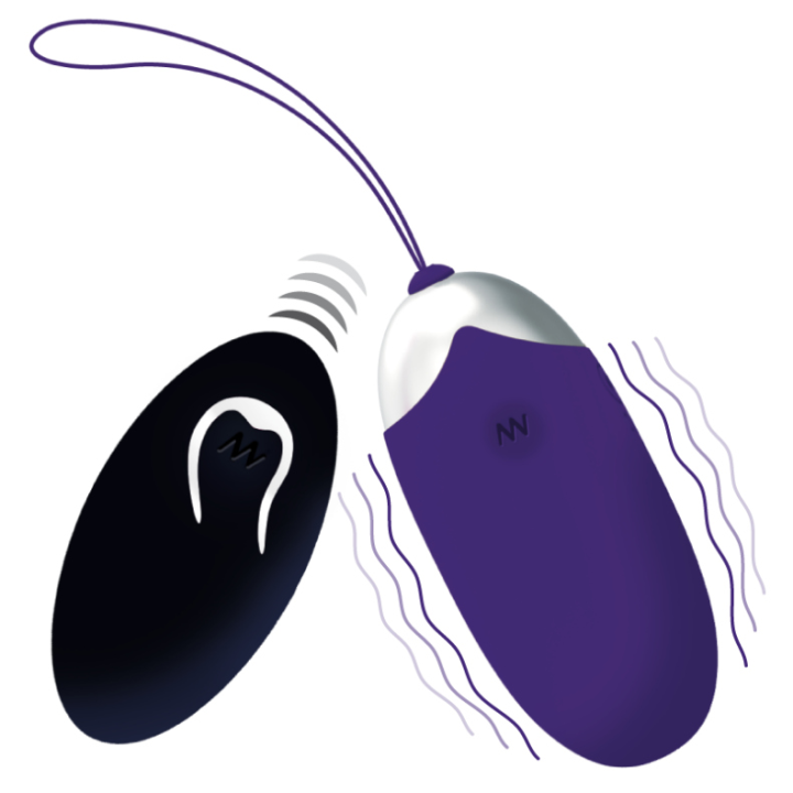 Intense - Flippy ii Huevo Recargable Remoto Lila