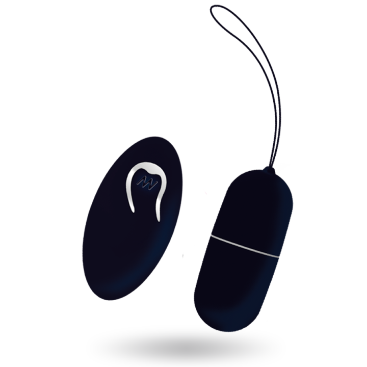 Intense - Flippy i Vibrating Egg With Remote Control Black