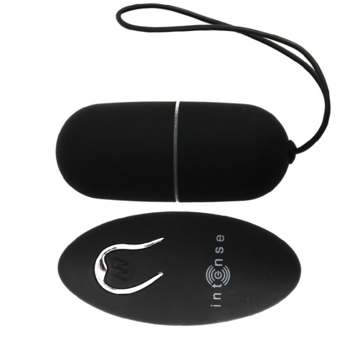Intense - Flippy i Vibrating Ogg Com Controle Remoto Preto