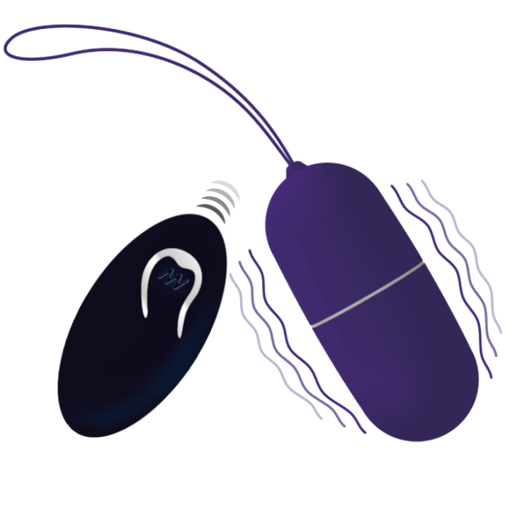 Intense - Flippy i Vibrating Ogg Com Controle Remoto Roxo