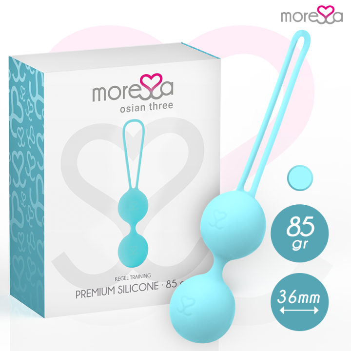 Moressa - Osian Três Silicone Turquesa Premium