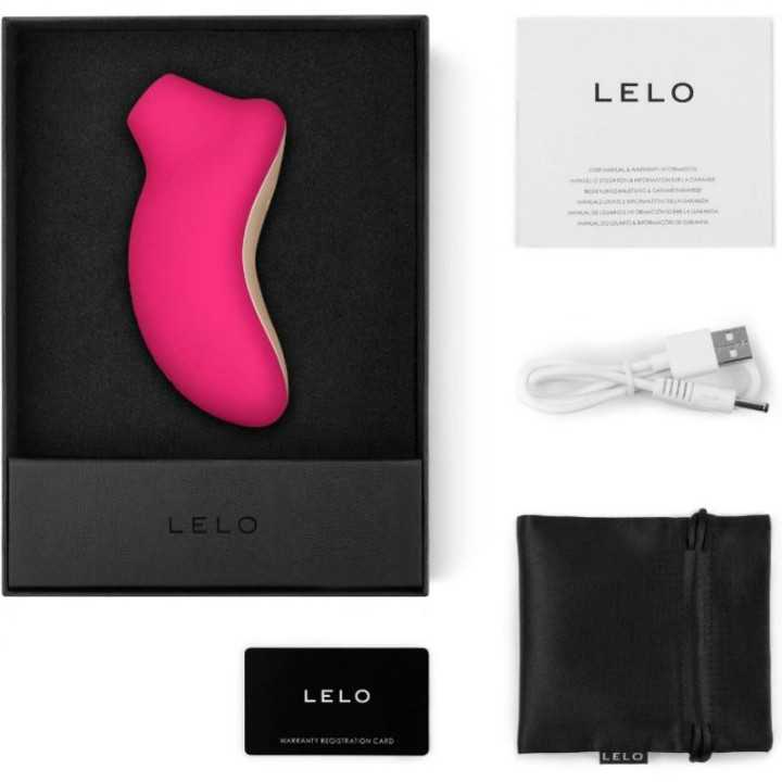 Lelo - Estimulador de Clitóris Sona Cruise Cherry