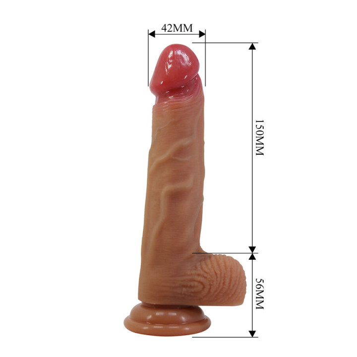 Pretty Love - Lisle Realistic Dildo With Suction Cup 20.6 cm -ø- 4.2 cm