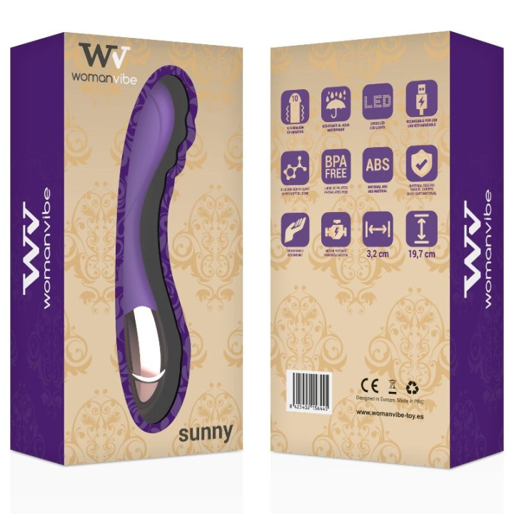Womanvibe - Sunny Silicone Vibrador Recarregável