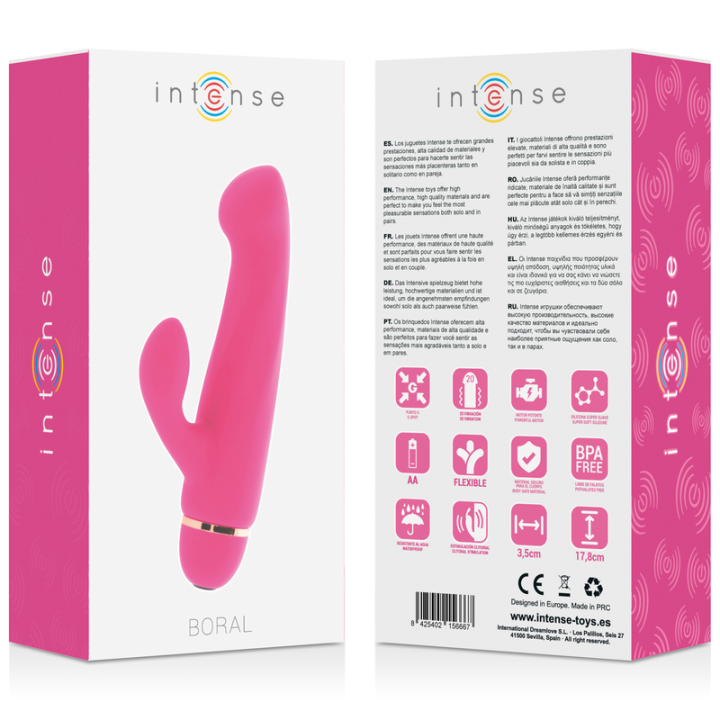 Intense - Boral 20 Velocit Silicone Rosa