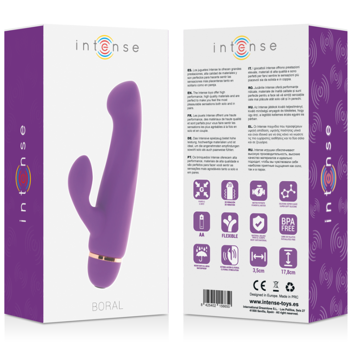 Intense - Boral 20 Velocit Silicone Lilla