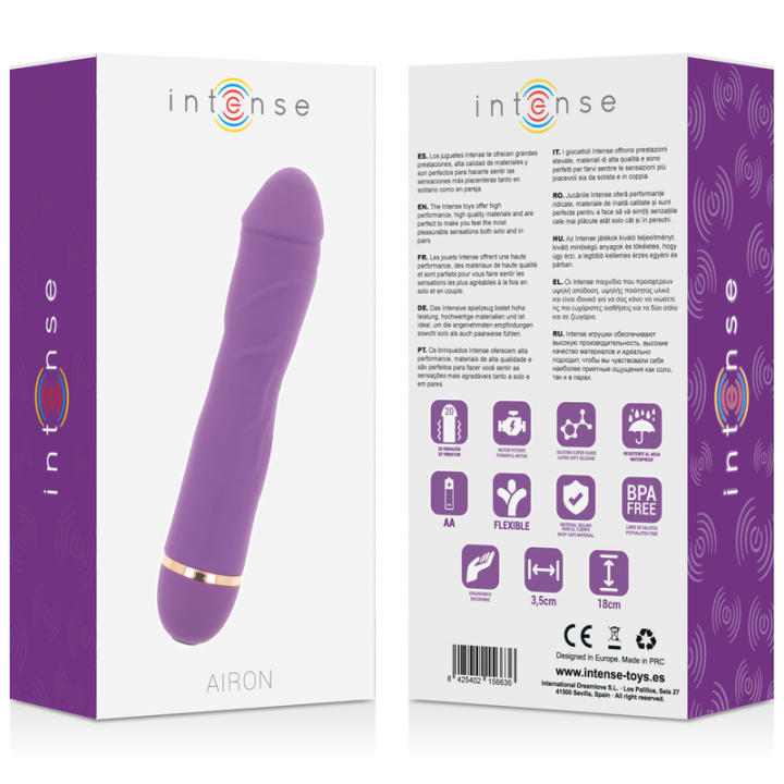 Intense - Airon 20 Velocidades Silicone Lilac