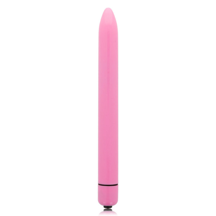 Glossy - Schlanker Vibrator Deep Rose