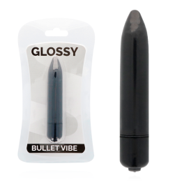 Glossy - Cienki Wibrujacy Czarny