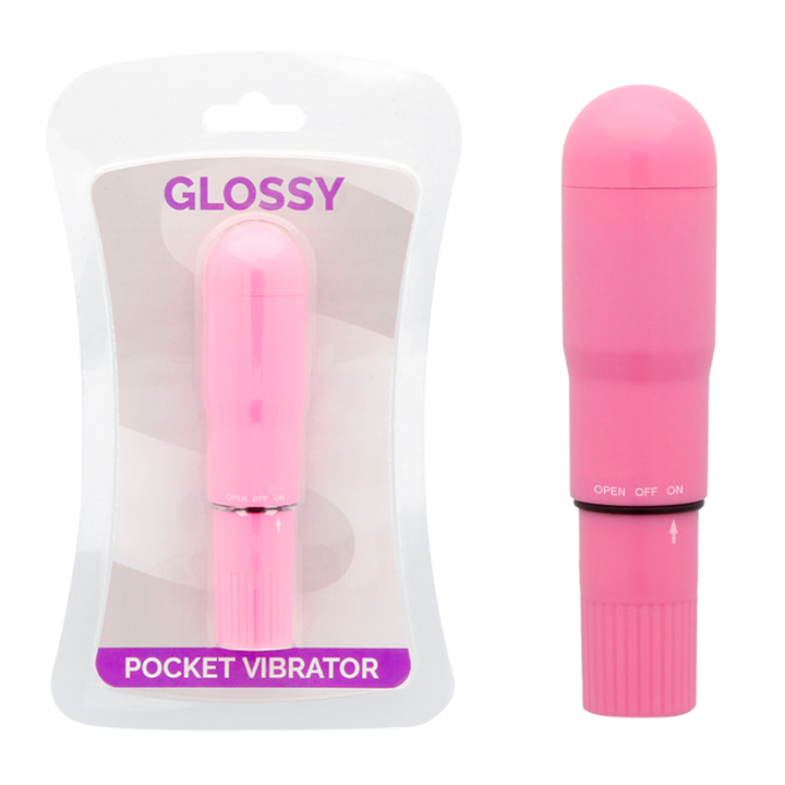 Glossy - Taschenvibrator Deep Rose
