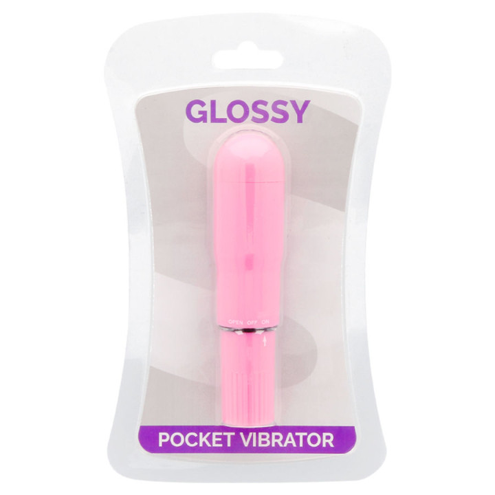 Glossy - Vibratore Tascabile Deep Rose