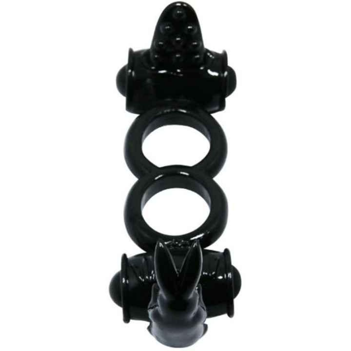 Baile - Sweet Ring Double Anneau Avec Double Lapin