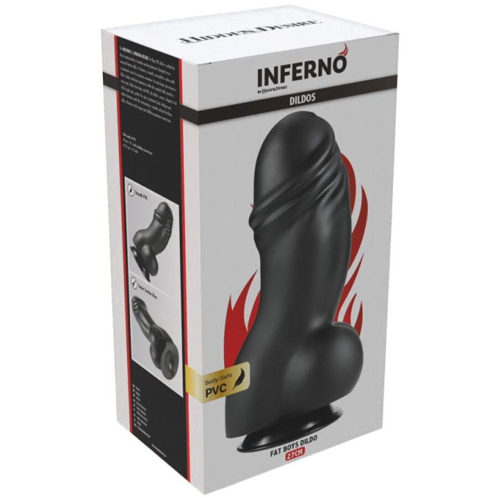Hidden Desire - Inferno Godemichet Fat Boys 27 cm