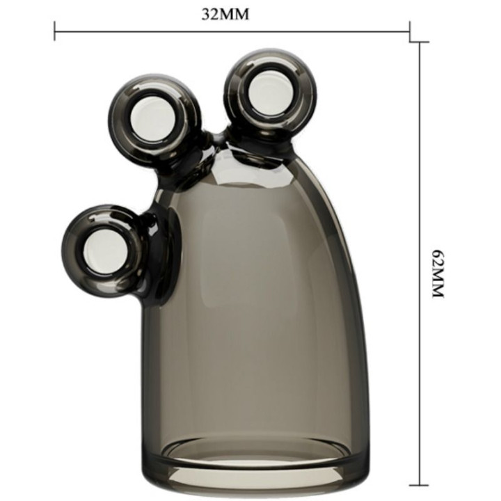 Baile - Funda Vibradora Vibrating Crystal Cap ii