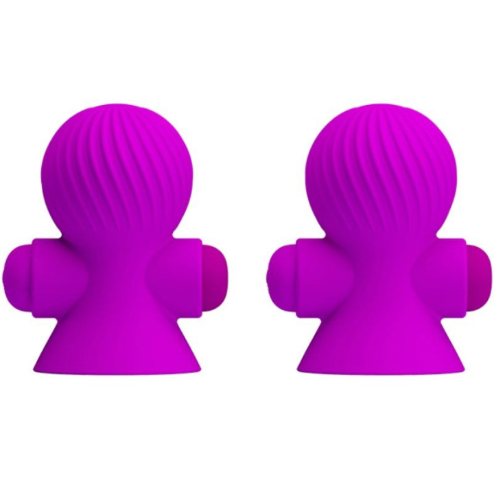 Pretty Love - Stimulateurs de Nipple 12 Modes Vibration Lilas