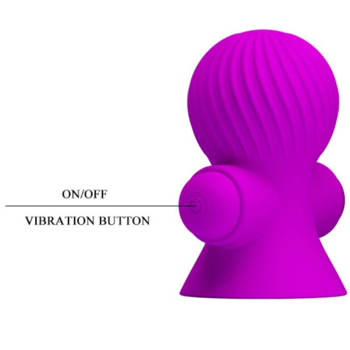 Pretty Love - Stimulateurs de Nipple 12 Modes Vibration Lilas