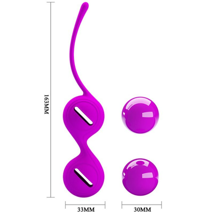 Pretty Love - Orgasmic Balls Kegel Tighten up i Lilac