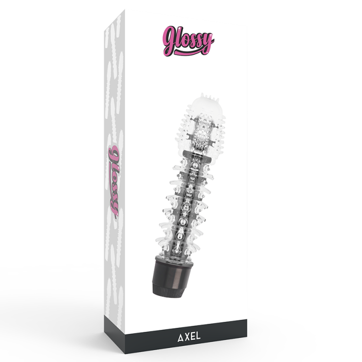 Glossy - Wibrator Axel Czarny