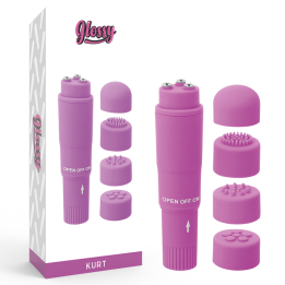 Glossy - Kurt Pocket Massager Purple