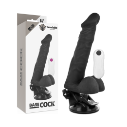Basecock - Realistyczny Przegubowy Pilot Czarny 20 cm -o- 4.5 cm