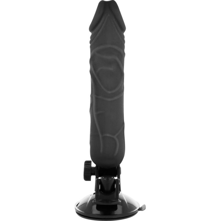 Basecock - Realistic Vibrator Remote Control Black 20 cm -o- 4 cm
