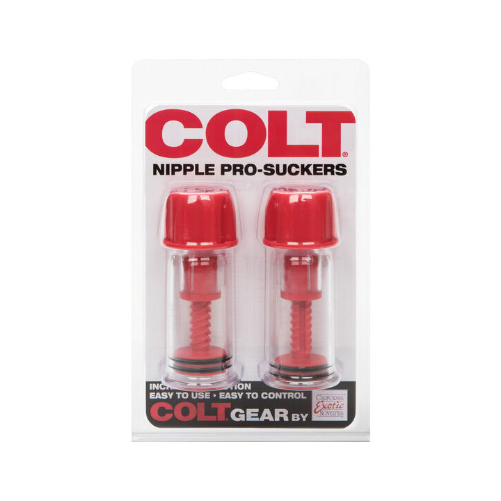 Calexotics - Ventosas de Sucção de Mamilos Colt Red