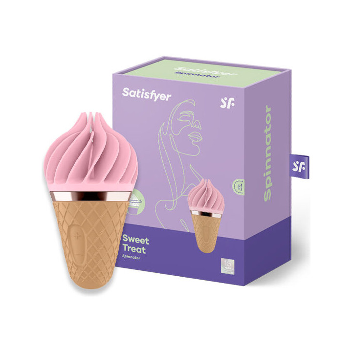 Satisfyer - Süsses Lecker Spinnator Braun & Rosa