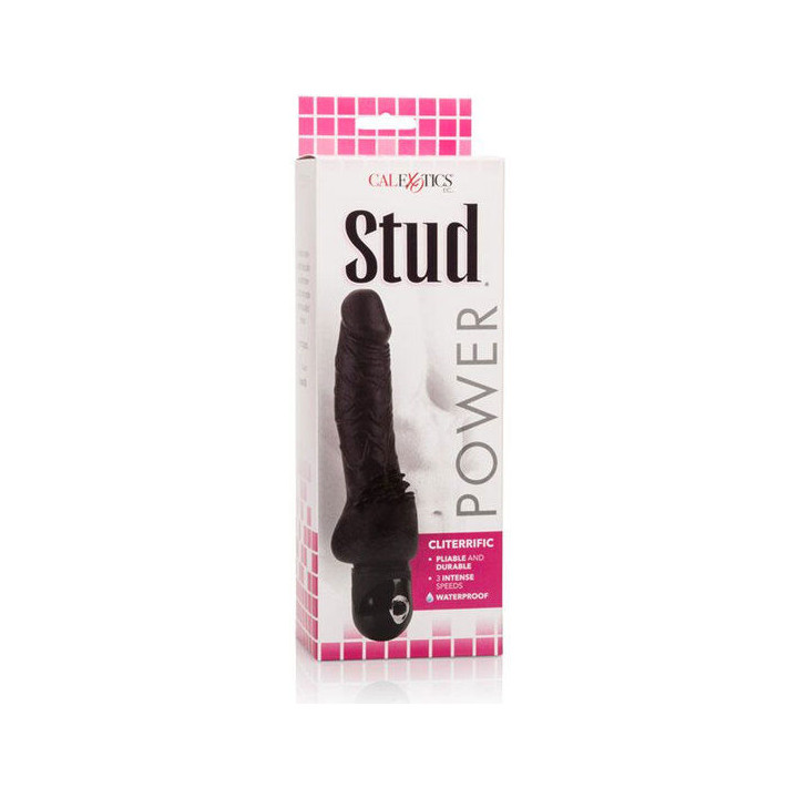 Calexotics - Power Stud Cliterrific Czarny Wibrator
