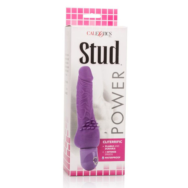 Calexotics - Power Stud Cliterrific Fioletowy Wibrator