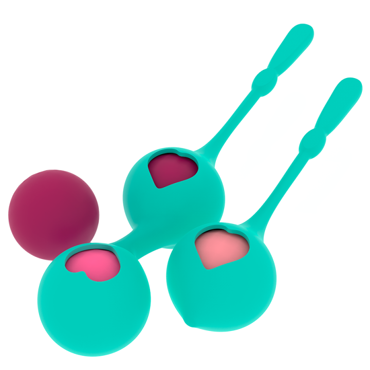 Rithual - Conjunto de Treinamento Pélvico Deva Aqua Green
